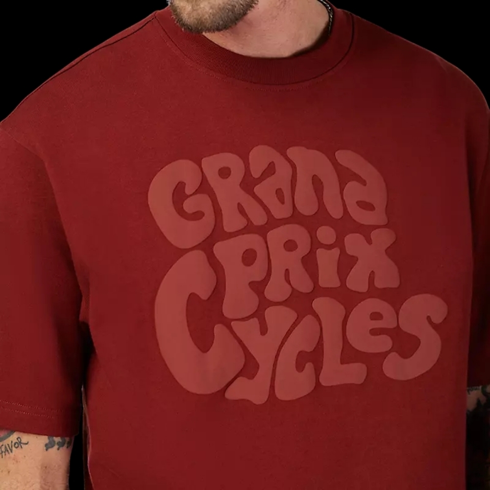 Fox Racing mens medium gpc oversized tee new with tags in rust brown